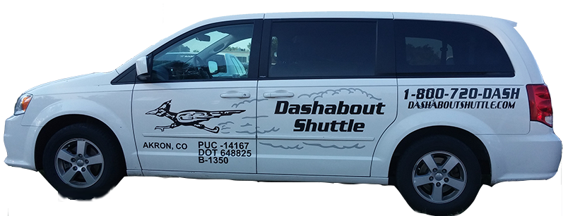 We Offer Scheduled Service From The Front Range Of - Dodge Caravan (800x323), Png Download