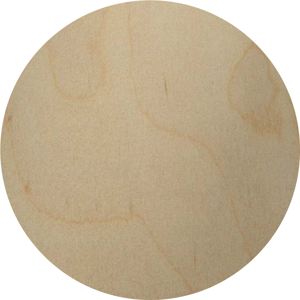 Wooden Circle Shape Cutout - Roundabout Bona Wool For Hardwood Floors (1124x1690), Png Download