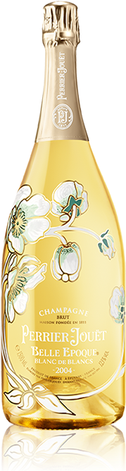 Belle Epoque Blanc De Blancs Bottle - 2004 Perrier-jouet Belle Epoque Blanc De Blancs 750ml (500x700), Png Download