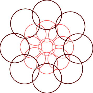 Daisy Descriptor Shape - Mandala (356x355), Png Download