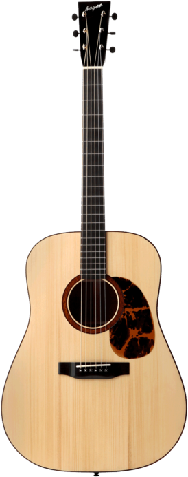 Rick Hayes Instruments - Acoustic Guitar Png (300x731), Png Download