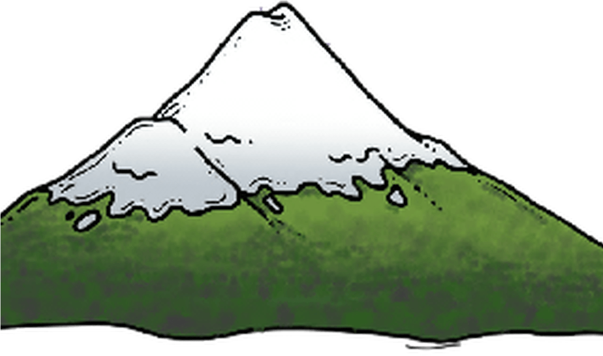 Clipart Mountain Background Collection - Portable Network Graphics (1200x715), Png Download
