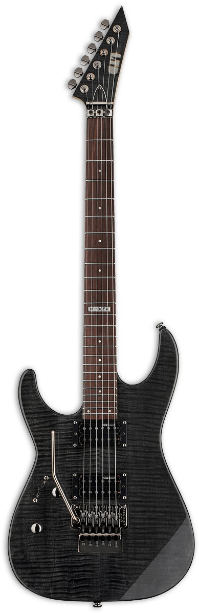 Esp/ltd Left Handed M-100fm Electric Guitar - Gibson Les Paul Special Double Cut Tv Black Gold (408x1200), Png Download