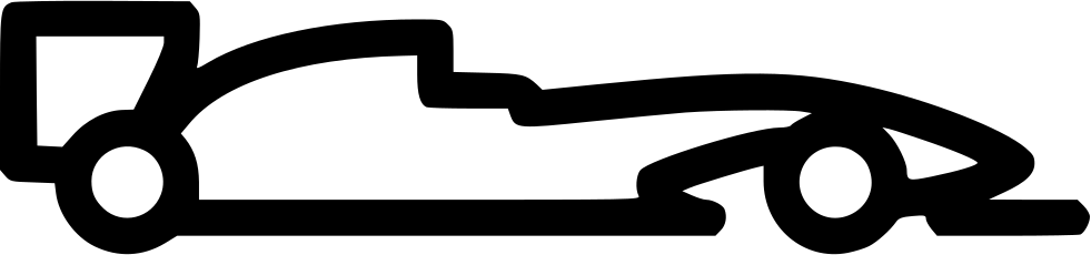 Racing Car - - Car (981x230), Png Download