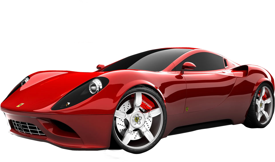 Ferrari Car Png Image - Ferrari Scuderia Racing Red Edt Perfume For Men 125ml (1024x768), Png Download