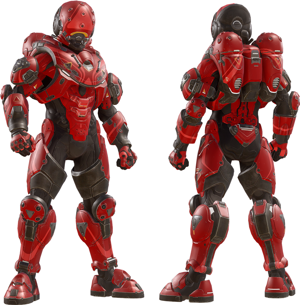 Prepare For Battle - Halo Red Team Png (1120x1052), Png Download