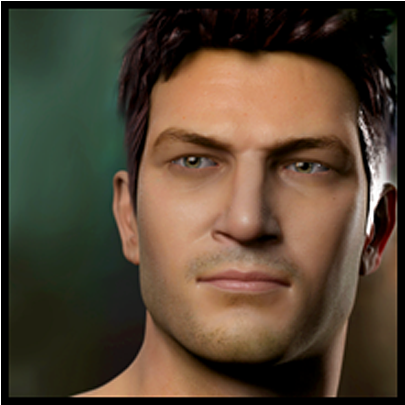 Nathan Drake Free Avatar In Udf - Uncharted 2 Comparison (440x440), Png Download
