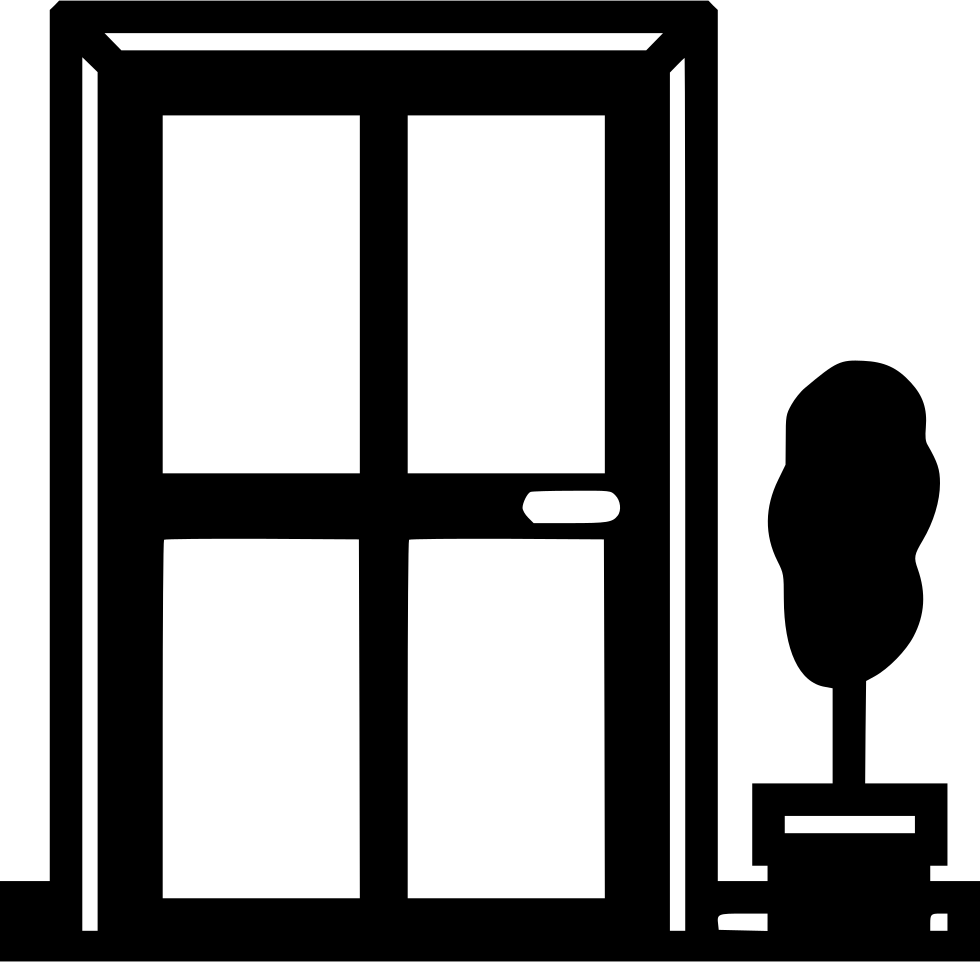 Front Door - - Door Icon Png (980x962), Png Download