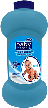 Baby Angel Talc Douceur - Plastic Bottle (640x440), Png Download
