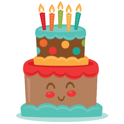 Birthday Cake Clipart Winter - Cake Cute Clipart Png (432x432), Png Download