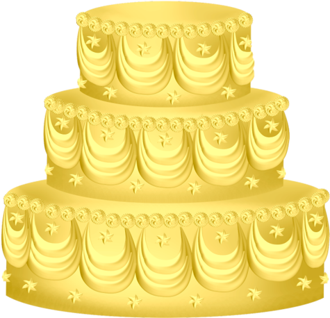 Dba Birthday Cake 3 - Cake (500x468), Png Download