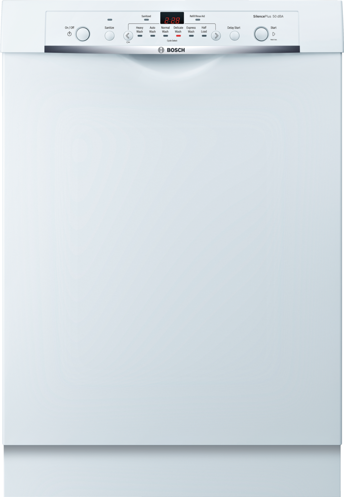1 - Bosch Ascenta 24" Built-in Dishwasher, White, She3ar72uc (1600x1600), Png Download