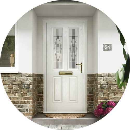 Bespoke Exterior Festival Lighting Systems, Guaranteed - Door (500x500), Png Download