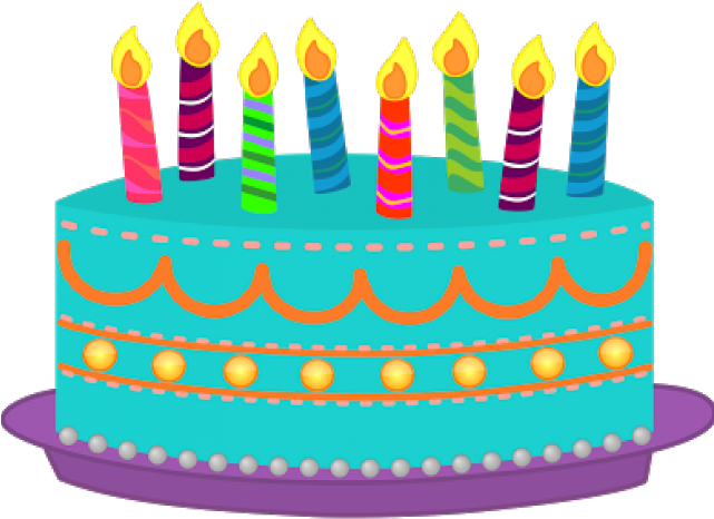 Birthday Cake Clipart 4th - Birthday Cake Clip Art (420x300), Png Download