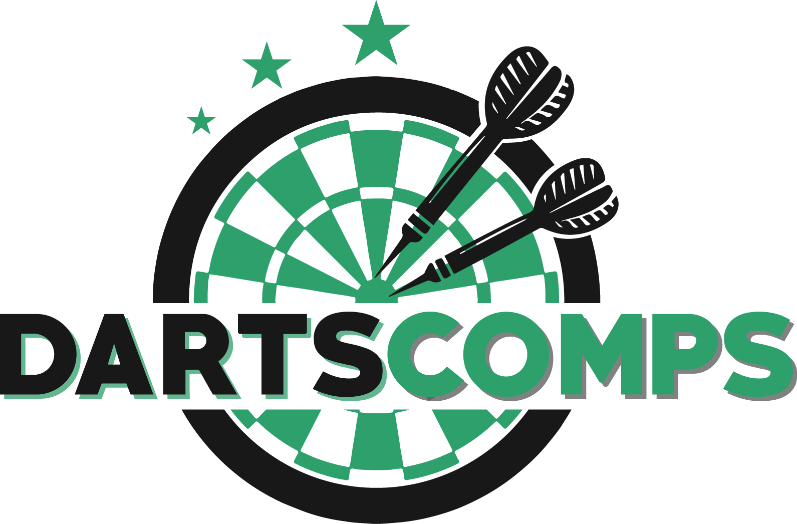 Local Darts Comps - Poster: Andrew's Dartboard With Vintage Film Look, (1591x1046), Png Download