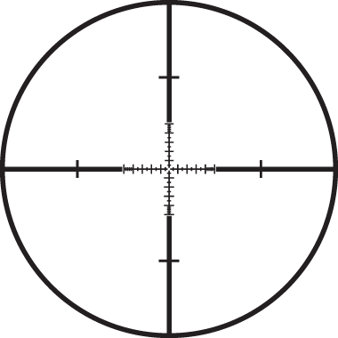 Tactical Milling Reticle - Sightron S Tac 2 10x32 Hhr2 (380x380), Png Download