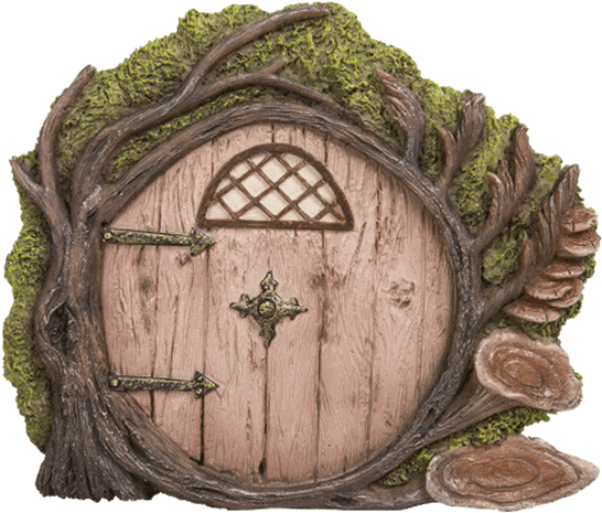 Tree Hole Fairy Door - Fairy Door (555x555), Png Download