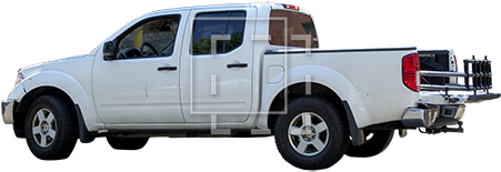 White Pickup In The Sun - Pickup Truck (450x450), Png Download