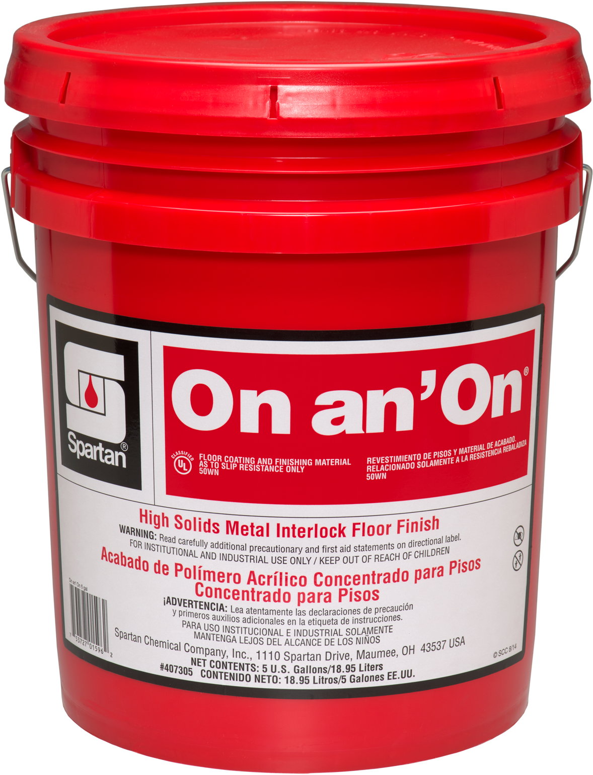 405005 White Sun - Spartan Sd-20 All Purpose Cleaner - 5 Gal. 0020-5 (1367x1913), Png Download