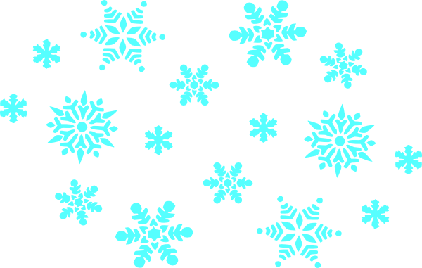How To Set Use Blue Snowflakes Svg Vector (600x381), Png Download
