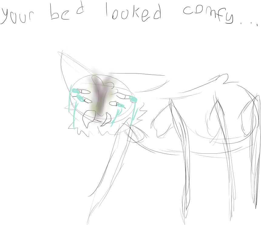 Poor Spider - Sketch (1600x1200), Png Download