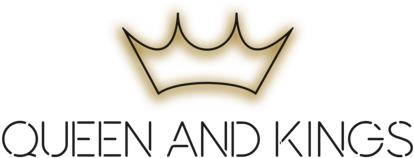 Queen & Kings - King And Queen Transparent (560x219), Png Download