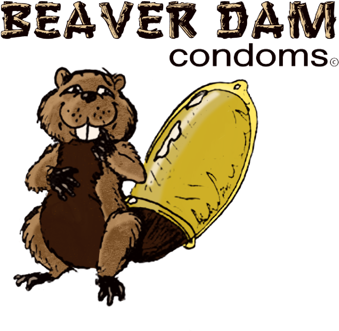 Beaver Condoms (1499x1499), Png Download