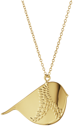 Georg Jensen 2018 Christmas Ornaments Winter Bird, - Locket (480x480), Png Download