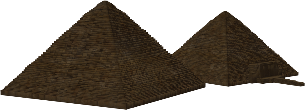 Pyramid (1024x645), Png Download
