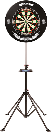 Xtremedartboardstand2 - Winmau Xtreme Dartboard Stand 2 (600x600), Png Download