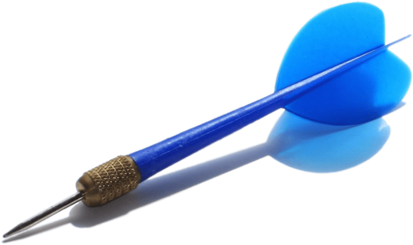 Free Png Dart Png Images Transparent - You Get One Shot At Life: Aim (850x510), Png Download