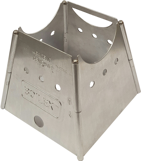 An Overview Of The Pyramid Stove - Stove (472x650), Png Download