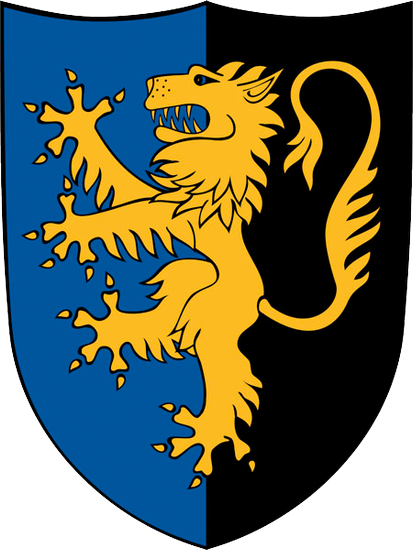 Shield Lion - Small - Fantashion Large Lion Shield (413x550), Png Download