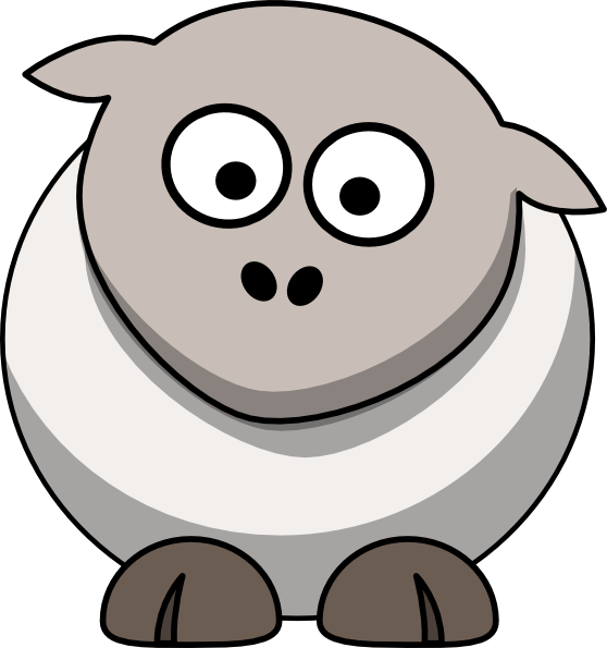 How To Set Use Naked Sheep Svg Vector (558x595), Png Download