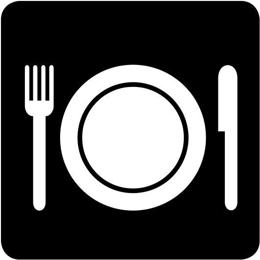 File - Eat-icon - Svg - Eat Icon White Png (1000x942), Png Download