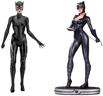 Batman Returns Catwoman 1:4 Scale Action Figure (391x340), Png Download