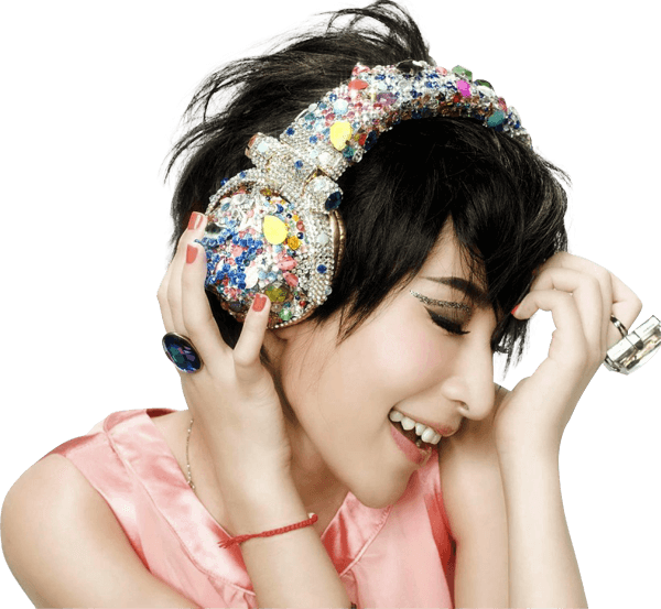 Music-girl - Jivi Jv 3xi Black Cell Phone (600x553), Png Download
