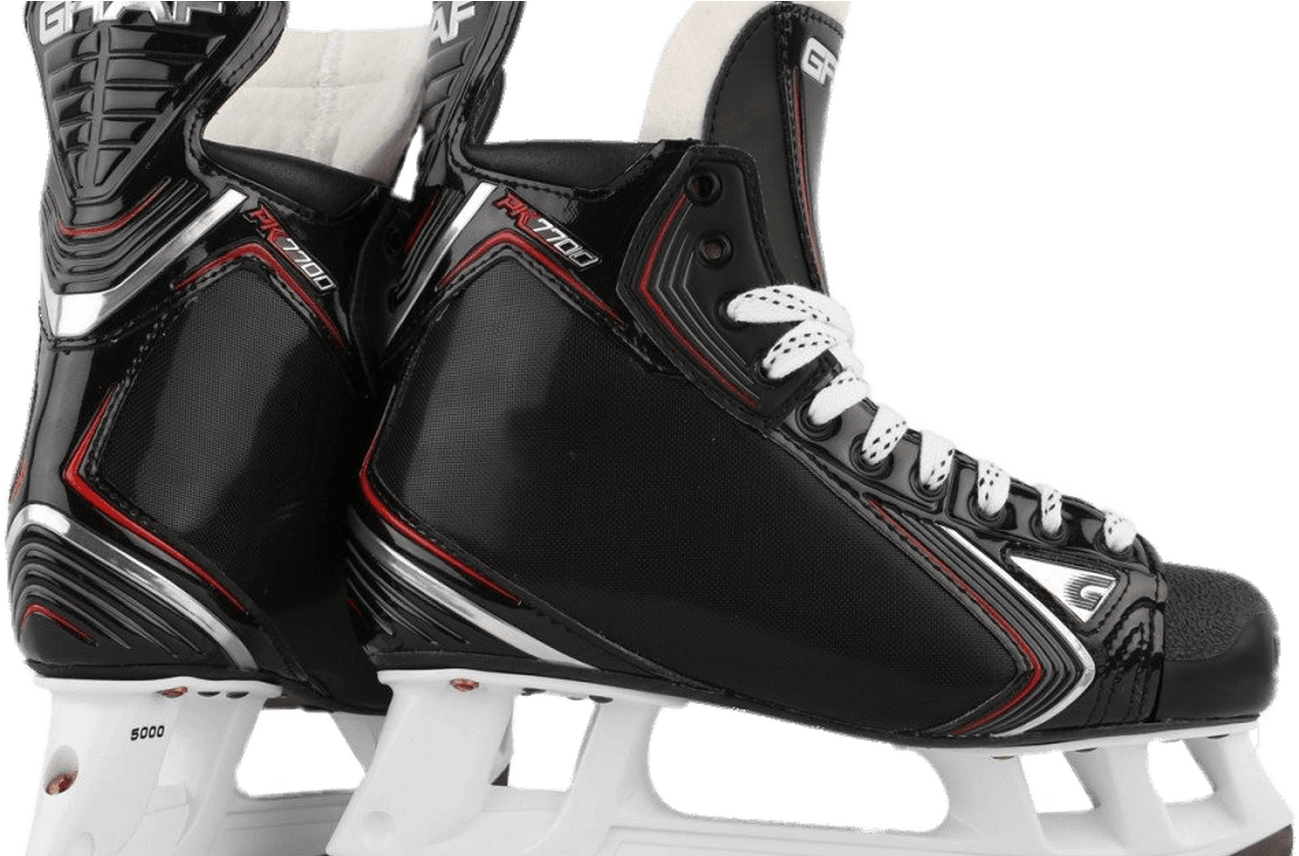 Graf Ice Hockey Skates Transparent Png Stickpng - Graf Hockey Skates (1368x855), Png Download