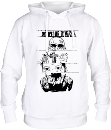 Толстовка Police Line Do Not Cross - Tolstoy Shirt (380x440), Png Download