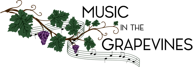 Music In The Grapevines - Music (640x224), Png Download
