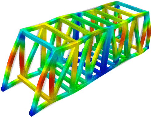 Green Tick Clipart Computer Accuracy - Finite Element Analysis Bridge (768x432), Png Download