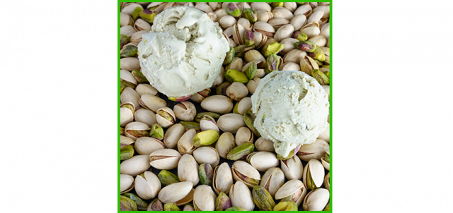 2-3 Pints Of Pistachio Ice Cream - Ice Cream (640x302), Png Download