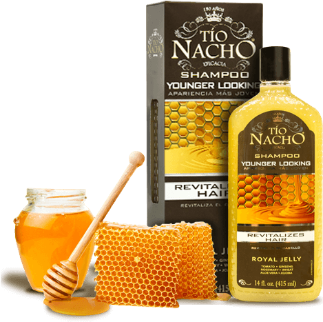 Tío Nacho Younger Looking Shampoo - Tio Nacho Younger Looking Shampoo 14 Oz Revitalize (468x481), Png Download