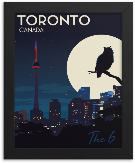 Toronto Canada - Toronto (1000x1000), Png Download