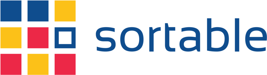 Vertical Logo - Sortable Logo (1000x457), Png Download