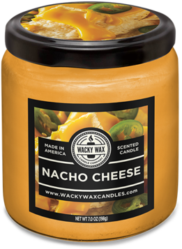 Nacho Cheese Scented Uncommon Scents Wtf Candle - Gag Scented Candle (400x400), Png Download