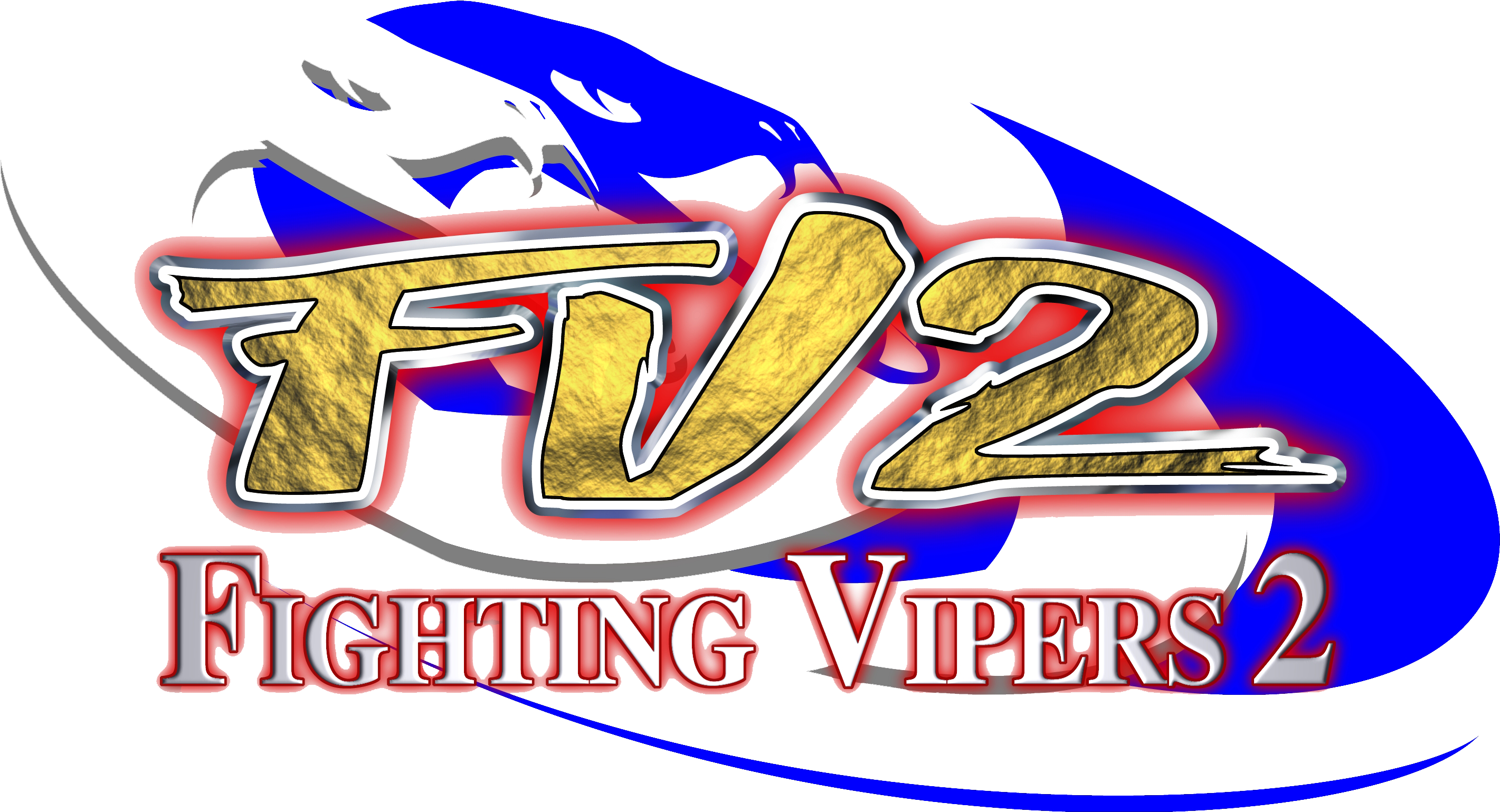Fighting Vipers 2 Logo - Fighting Vipers 2 Arcade (640x353), Png Download