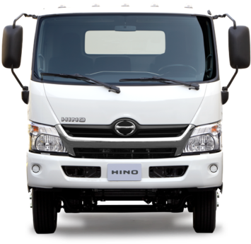 New 2019 Hino Truck Showroom - Lorry Front View Png (380x380), Png Download