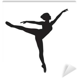 Silueta De Bailarina Para Imprimir (400x400), Png Download