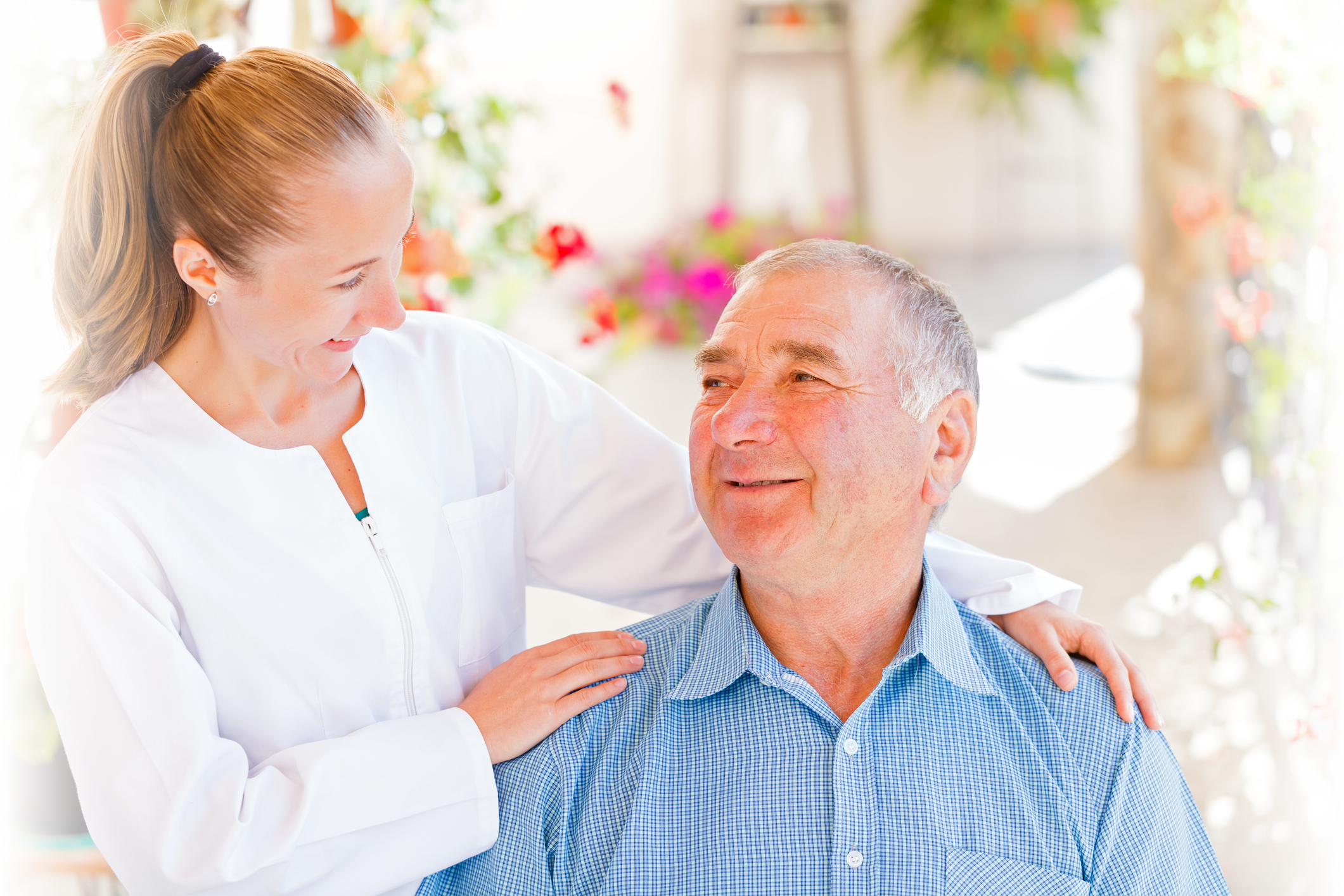 Home Nursing Help For Elderly Akron Ohio - Home Care (2121x1414), Png Download